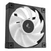 Ventiliatorių rinkinys DeepCool FD12 ARGB-3 in 1 12 cm juodas/baltas 3 vnt. Maksimalus oro slėgis 2.56 mmH2O