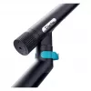 Monitorio laikiklis DIGITUS Single iki 35 colių ekranams, gnybtas, 10 kg, VESA 75x75–100x100, pakreipimas -45–90°