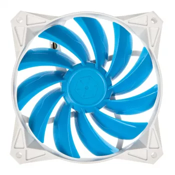 SilverStone SST-FQ122 120 mm ventiliatorius korpusui - Baltas