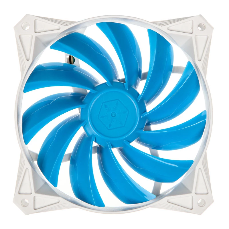 SilverStone SST-FQ122 120 mm ventiliatorius korpusui - Baltas