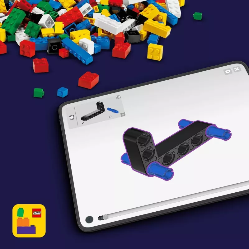LEGO Technic Planeta Žemė ir Mėnulis Orbitoje Kosminis Žaidimų Rinkinys Vaikams Nuo 10 Metų Saulės Sistema Konstruktorius su Planetomis