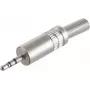 Kištukas stereo ShiverPeaks 51301-M – 2,5 mm metalinis jungtis garso kabeliams