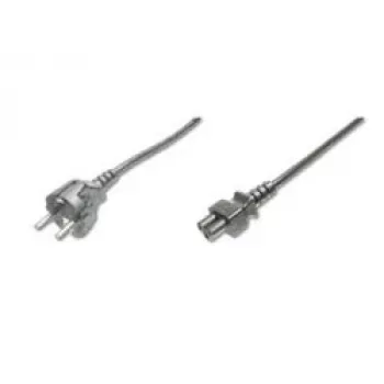 Assmann maitinimo laidas, Schuko – C5, 1,2 m, H05VV-F3G 0,75 mm², juodas (AK-440115-012-S)