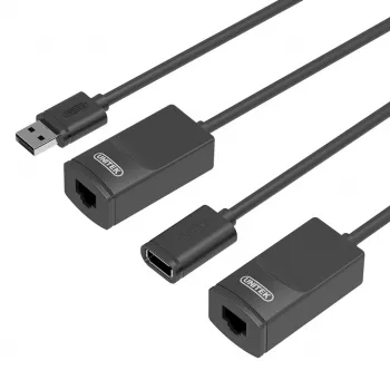 Tinklo kabelis UNITEK Y-UE01001 Dock / prievadų replikatorius USB 3.0 60 m juodas