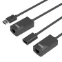 Tinklo kabelis UNITEK Y-UE01001 Dock / prievadų replikatorius USB 3.0 60 m juodas