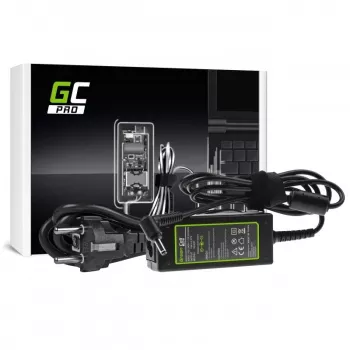 Maitinimo adapteris Green Cell AD40P 45W nešiojamiesiems kompiuteriams, 19V 2.37A, AC-DC, 100–240V įėjimas, juodas