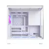 Kompiuterio korpusas Montech KING 45 PRO (W) – balta MIDI bokšto dėžė, skirta Micro ATX / Mini-ITX