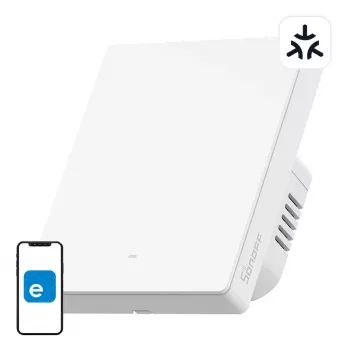 Sieninis Wi‑Fi išmanusis jungiklis Sonoff M5-1C-80W 1 kanalo, rėmui, 80W