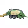Bruder 02033 Krone Big Pack 1290HDP VC ryšulinė presa, transporto priemonės modelis 1:16, su 2 stačiakampiais ryšuliais, žalia
