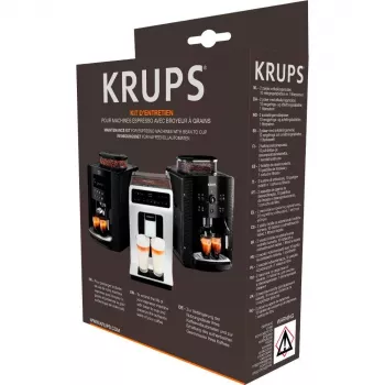 Valymo tabletė KRUPS XS5300 kavos aparatui, 10 vnt., 2 kalkių šalinimo priemonės, filtro kasetė