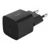 USB-C įkroviklis Belkin BOOSTCHARGE 25W Power Delivery juodas – greitas USB-C PD 25W sieninis adapteris
