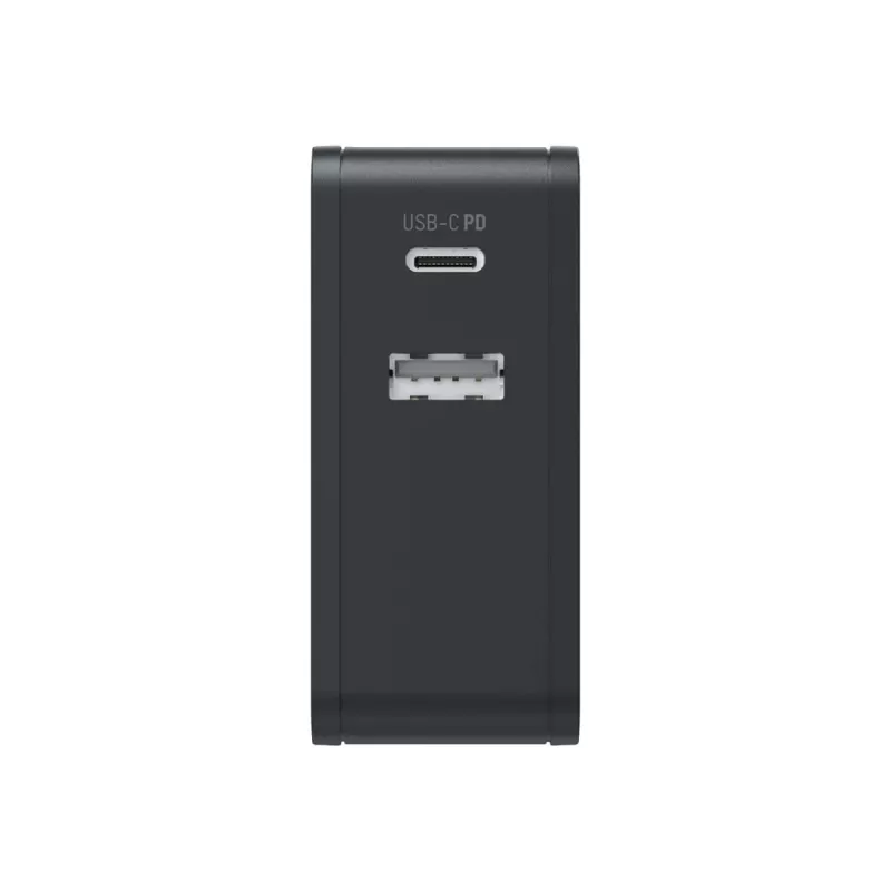 ANSMANN 247PD - Maitinimo šaltinis - 45 W - 4700 mA - PD, QC 3.0 - 2 išėjimo prievadai (USB, USB-C) - Juoda (1001-0095)