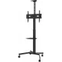 Vision VFM-F19 aukščio reguliuojamas ekrano vežimėlis, 31–80 colių (78,7–203 cm) ekranams, 50 kg, juodas