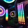 RGB šviesos rinkinys Corsair Universal 60g juodas