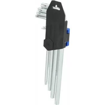 KS TOOLS Tools-Machines GmbH Kampinių veržliarakčių rinkinys, 9 dalių, Torx profilis, trumpas (BT044009)