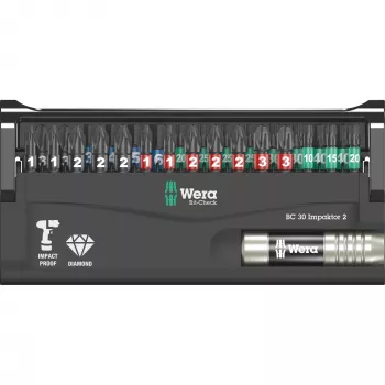 Wera 05057697001 Bit-Check 30 Impaktor 2 bitų rinkinys
