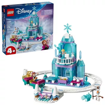 LEGO DISNEY 43281 Elsos ledinė pilis ir nuotykių rogutės