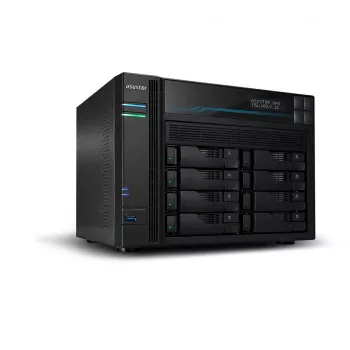 Asustor Lockerstor 10 AS6510T NAS bokštinis Intel Atom® C3538 8 GB DDR4 0 TB ADM juodas