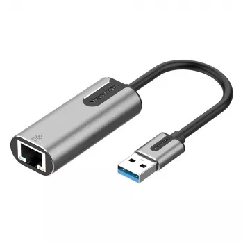 Vention USB 3.0-A į Gigabit Ethernet adapteris pilkas 0,15 m aliuminio lydinys