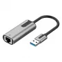 Vention USB 3.0-A į Gigabit Ethernet adapteris pilkas 0,15 m aliuminio lydinys