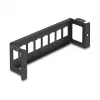 Pataisos skydas DeLOCK 86516 Juodas Metalinis Montavimas ant sienos 50 mm x 41,6 mm x 175 mm