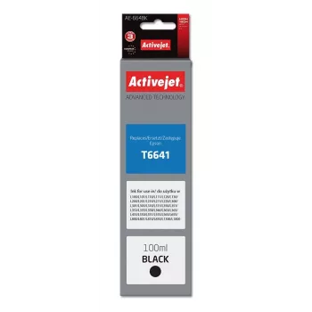 Activejet AE-664Bk rašalas (Epson T6641 pakaitalas; Supreme; 100 ml; juoda)