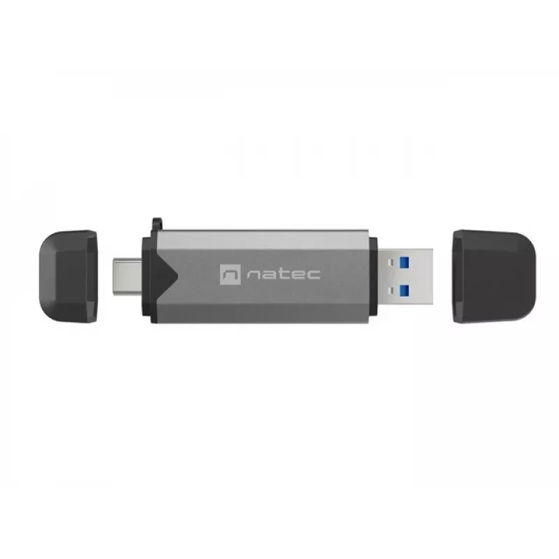 Kortelių skaitytuvas Natec Scarab 3 USB A/C SD/MICRO USB 3