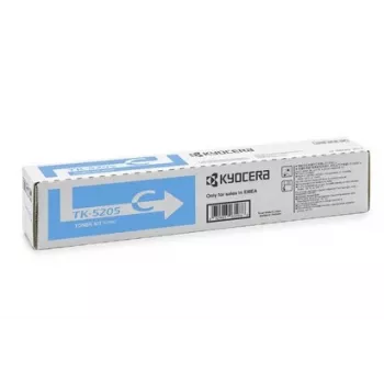 Kasetė su toneriu Kyocera TK-5205C Original Cyan 2500 puslapių