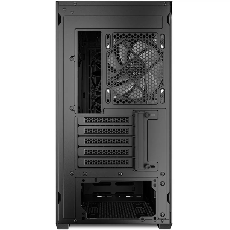 Sharkoon MK4W RGB Strip Micro Tower Black