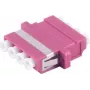 Skaidulinės optikos adapteris S/CONN 07-60043 LC violetinis daugiamodis 1 vnt.