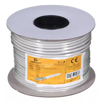 Gembird CAT6 UTP 100m tinklo kabelis pilkas U/UTP