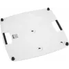 Pirminis stovas garsiakalbiams Omnitronic BPS-3 su baltu pagrindu