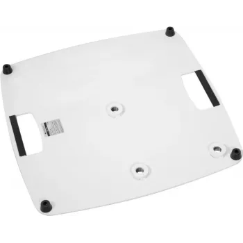 Pirminis stovas garsiakalbiams Omnitronic BPS-3 su baltu pagrindu