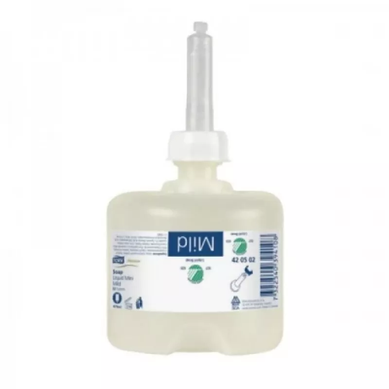Skystas muilas Tork Premium Mild S2 475 ml, pildymo pakuotė, švelni formulė