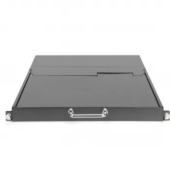 Digitus 17 colių HD LCD KVM konsolė 16 prievadų HDMI vokiška klaviatūra