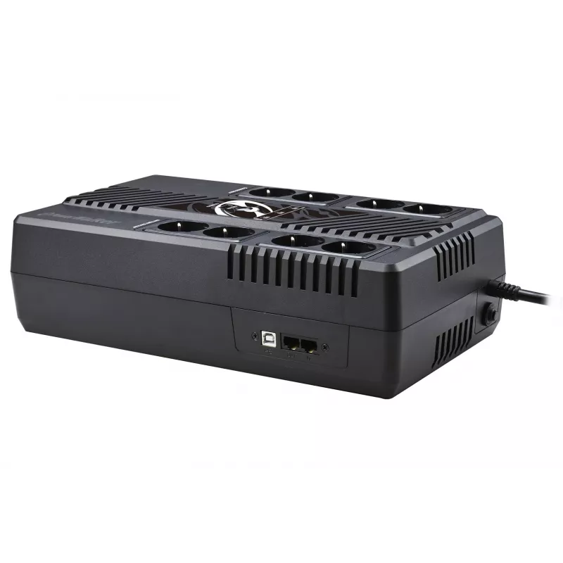 PowerWalker VI 600 MS FR nepertraukiamo maitinimo šaltinis (UPS) linijinis interaktyvus 0.6 kVA 360 W 8 AC lizdai