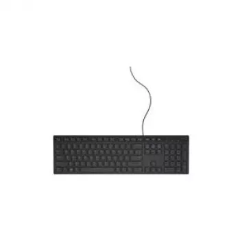 DELL KB216 laidinė klaviatūra – norvegiškas išdėstymas (QWERTY), juoda