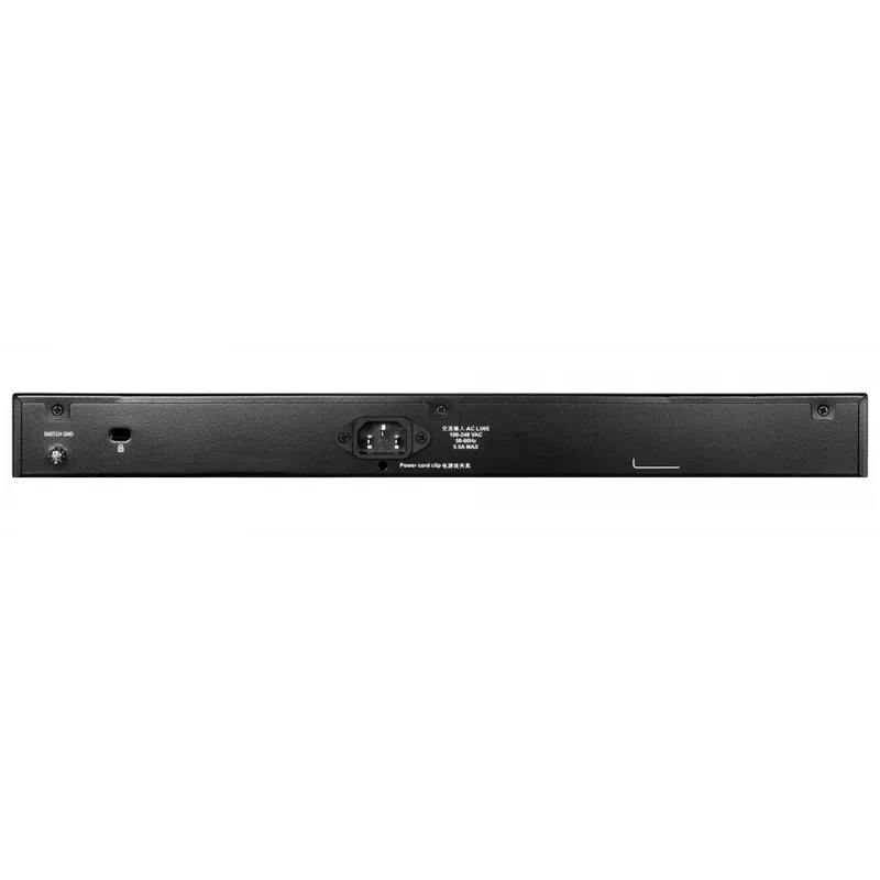 D-Link DGS-1510-28XMP valdomas L2/L3 Gigabit Ethernet (10/100/1000) maitinimas per Ethernet (PoE) juodas, pilkas