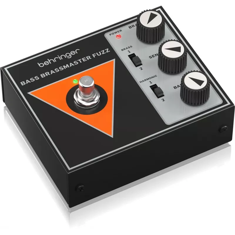 Bosinės gitaros efektų pedalas Behringer Bass Brassmaster Fuzz model 27001081