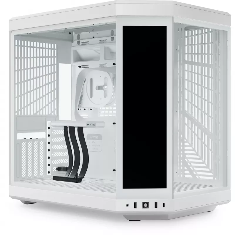 HYTE Y70 Touch Infinite, Tower-Enclosure White, 2x grūdintas stiklas