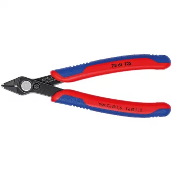 Kampinės replės Knipex 78 61 125, žandikaulio ilgis 9 mm, ilgis 125 mm