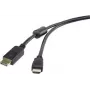 Renkforce RF-3301522 vaizdo kabelis-adapteris 1 m HDMI A tipas (standartinis) DisplayPort juodas (RF-3301522)