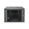 Sieninis tinklo spintos stovas Digitus DN-19 09-U-EC-SW 9U 600x505x450 mm juodas