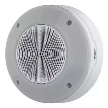 AXIS D4200-VE 2 krypčių lauko garsiakalbis, 365–14000 Hz, 102 dB, 140° sklaida, IP66, PoE, baltas, stulpo/sienos montavimui