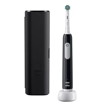 Oral-B PRO Series 1 suaugusiųjų besisukantis-osciliuojantis dantų šepetėlis juodas