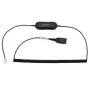 Jabra GN1218 AC 2m susukamas laidas, juodas