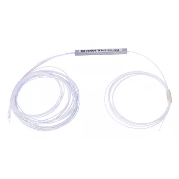 Skirstytuvas Extralink Splitter 1:4 PLC 900µm 1m be jungčių PVC baltas