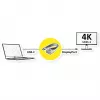 ROTRONIC-SECOMP Roline - adapterio laidas - USB-C (kištukas) į DisplayPort (lizdas)