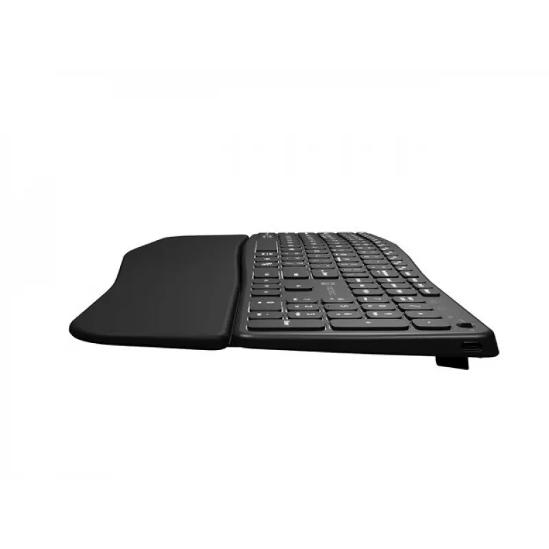 NATEC PORIFERA klaviatūra biurui ir namams belaidė Bluetooth QWERTY US International juoda