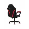 Žaidimų kėdė vaikams Huzaro Ranger 1.0 Red Mesh, juoda, raudona